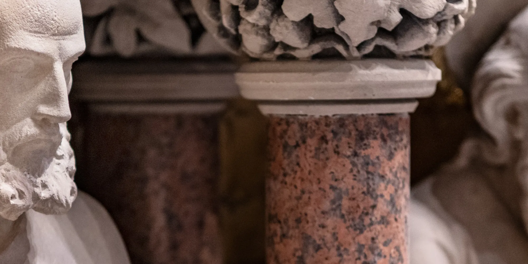 Close up of the reredos