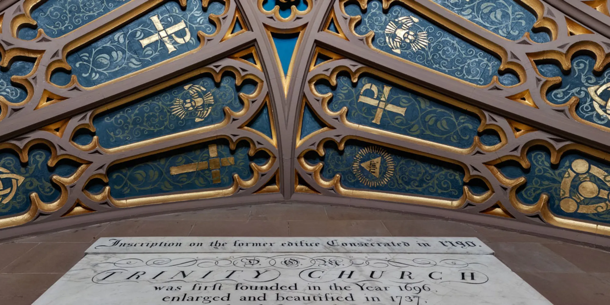 Trinity Church, Entry vestibule 