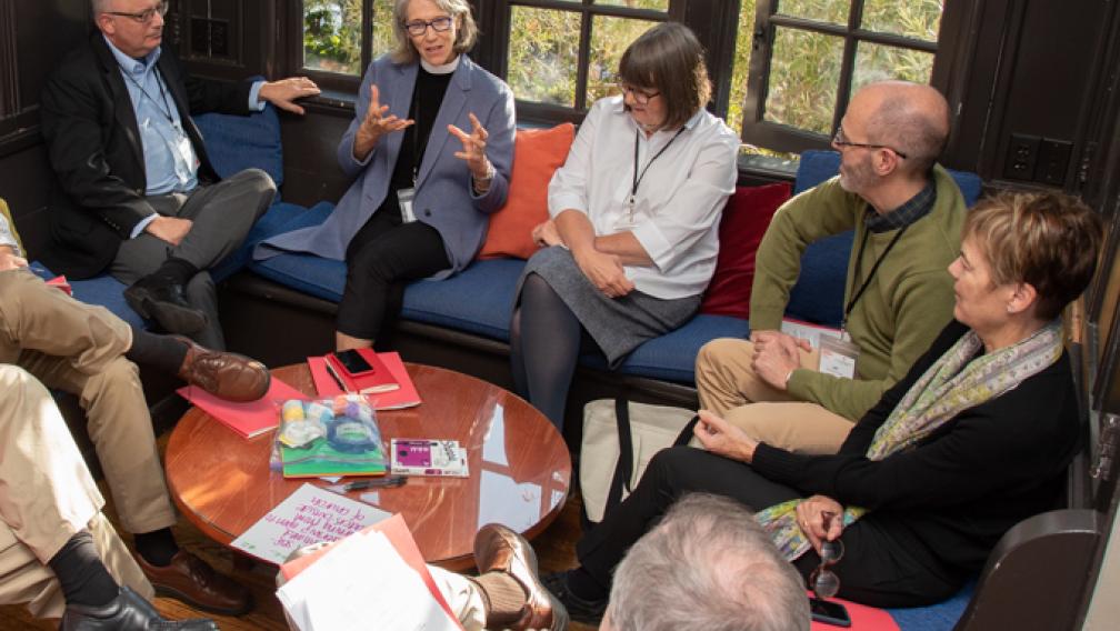 CDSP Leaders sitting in a circle in conversation