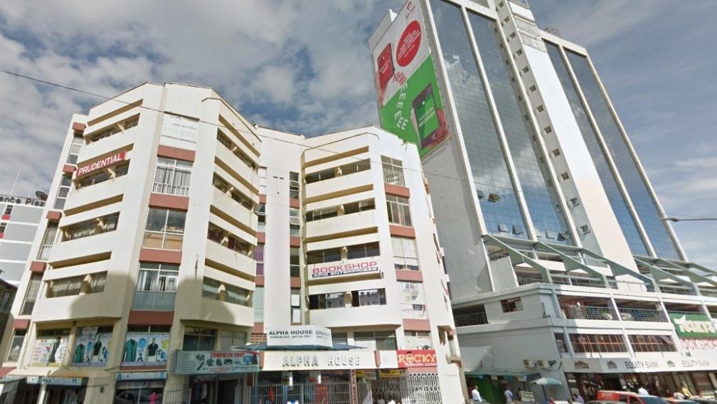 An exterior shot of Alpha House in Kisumu, Kenya.