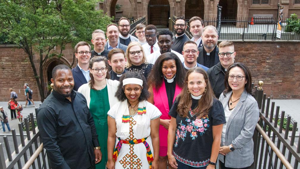 Trinity Leadership Fellows from the Year 3 cohort at Trinity Church on September 17, 2024.