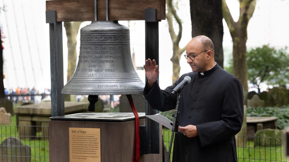 The Bell of Hope at St. Paul's Chapel