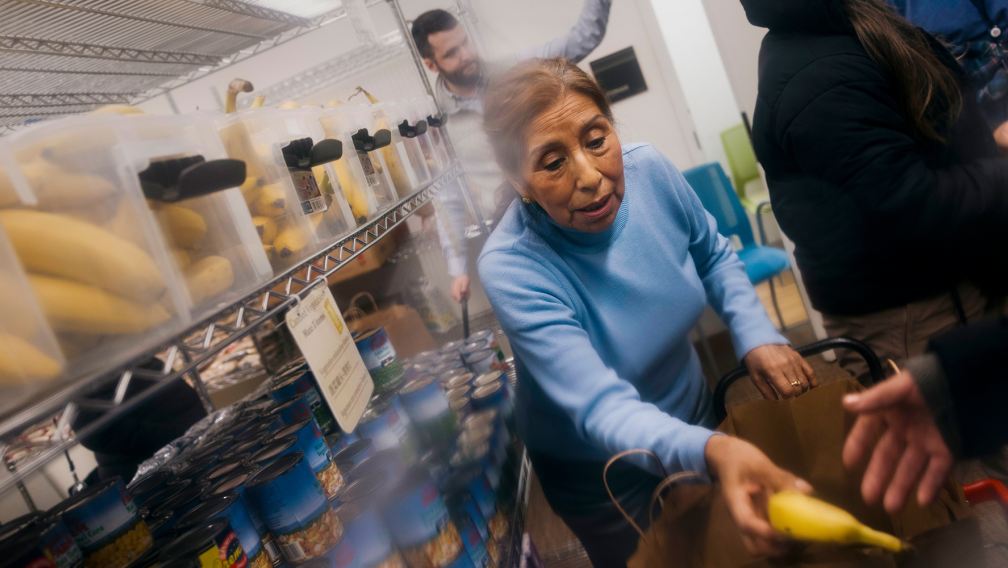 Compassion Market provided free groceries and other essential to our neighbors. 