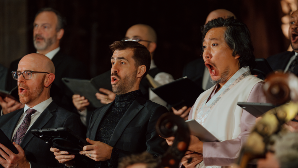 Choir sings passionately at Trinity Church