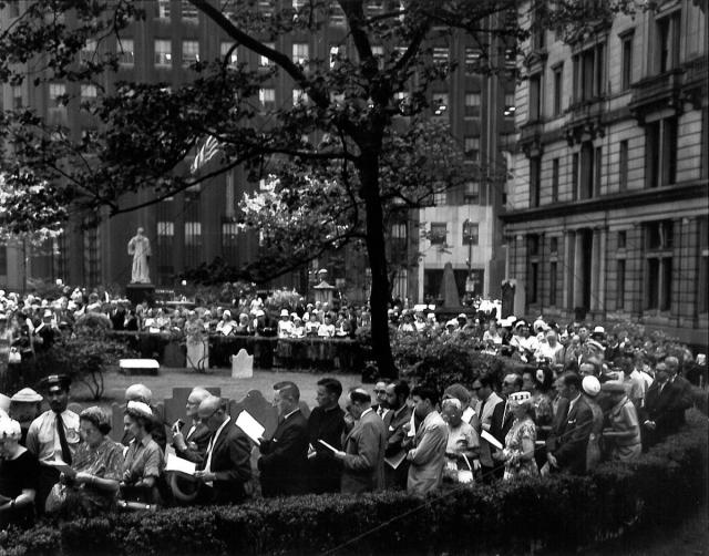 Ascension Day 1971 Outside