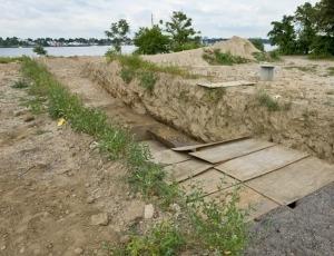 Graves on Hart Island