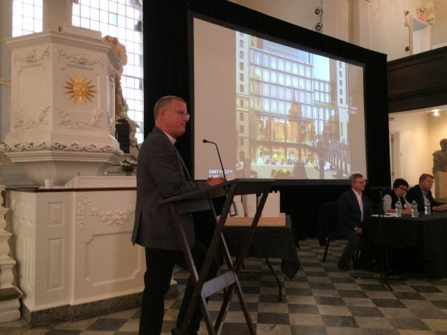 Unveiling the plans for Parish Building