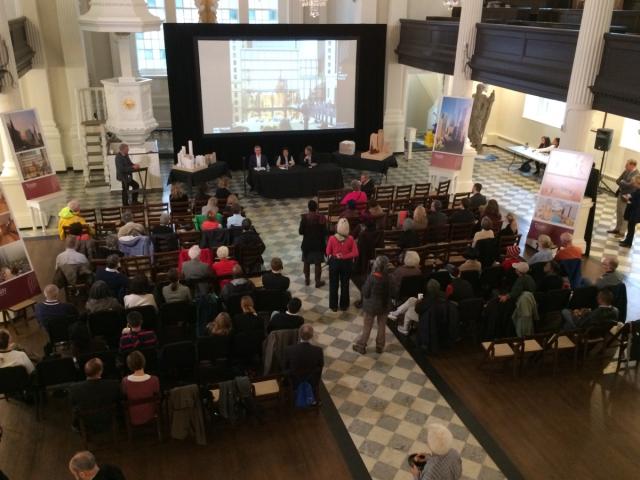 Unveiling the plans for Parish Building