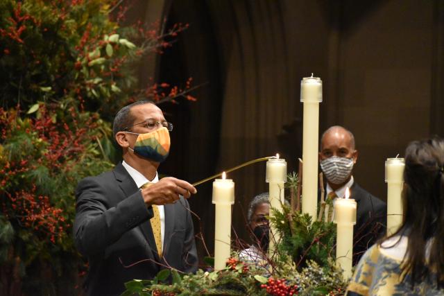 Advent Candle Lighting 2021