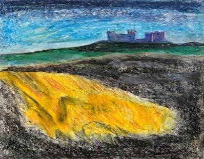 Pastel drawings by Donato Mallano