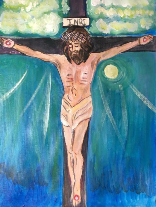 Painting by Reyna Rosario