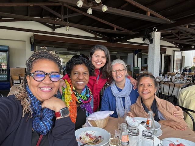 Group of smiling people