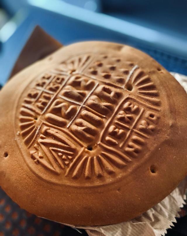 Bread with a beautiful decoration