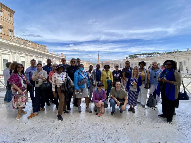 Group of people standing together
