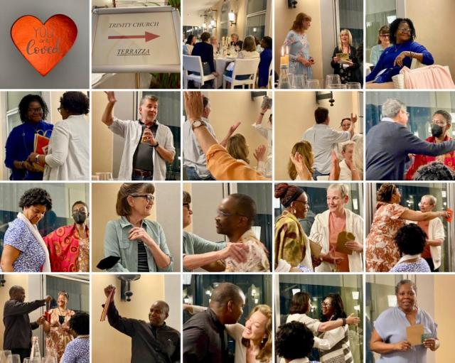 Collage of images of people