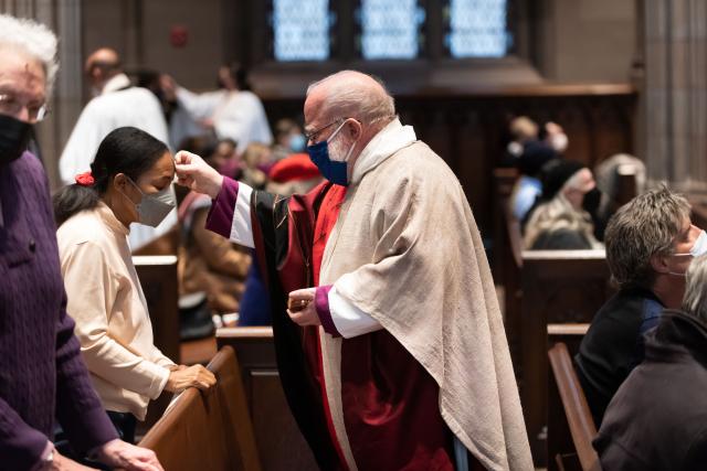 Bishop Andrew Dietsche on Ash Wednesday 2022
