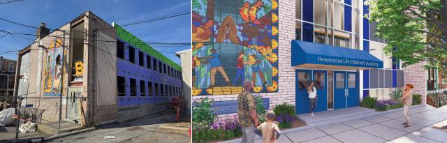 Amistad before and after