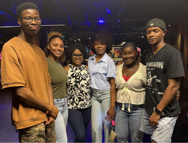 A group shot of the 2024 Voorhees Fellows