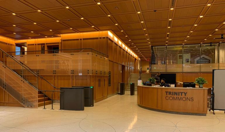 Lobby and Reception desk