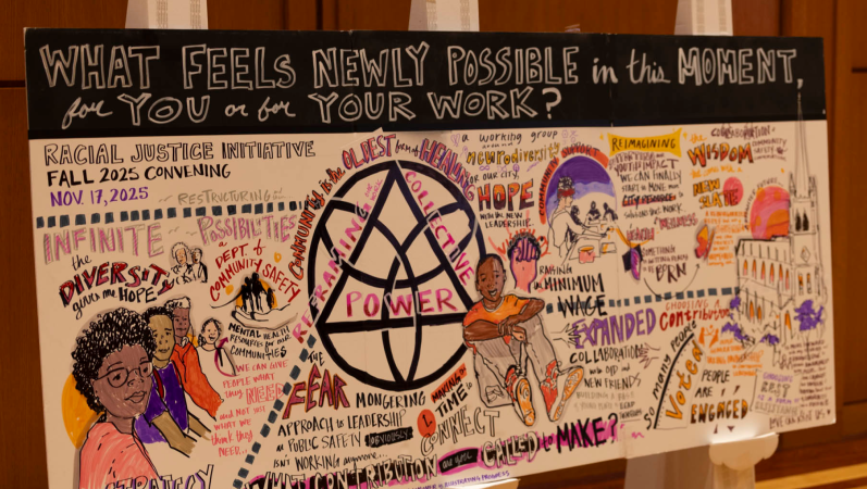 Racial Justice Initiative Convening poster