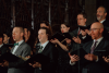 View of Trinity Choir, singing