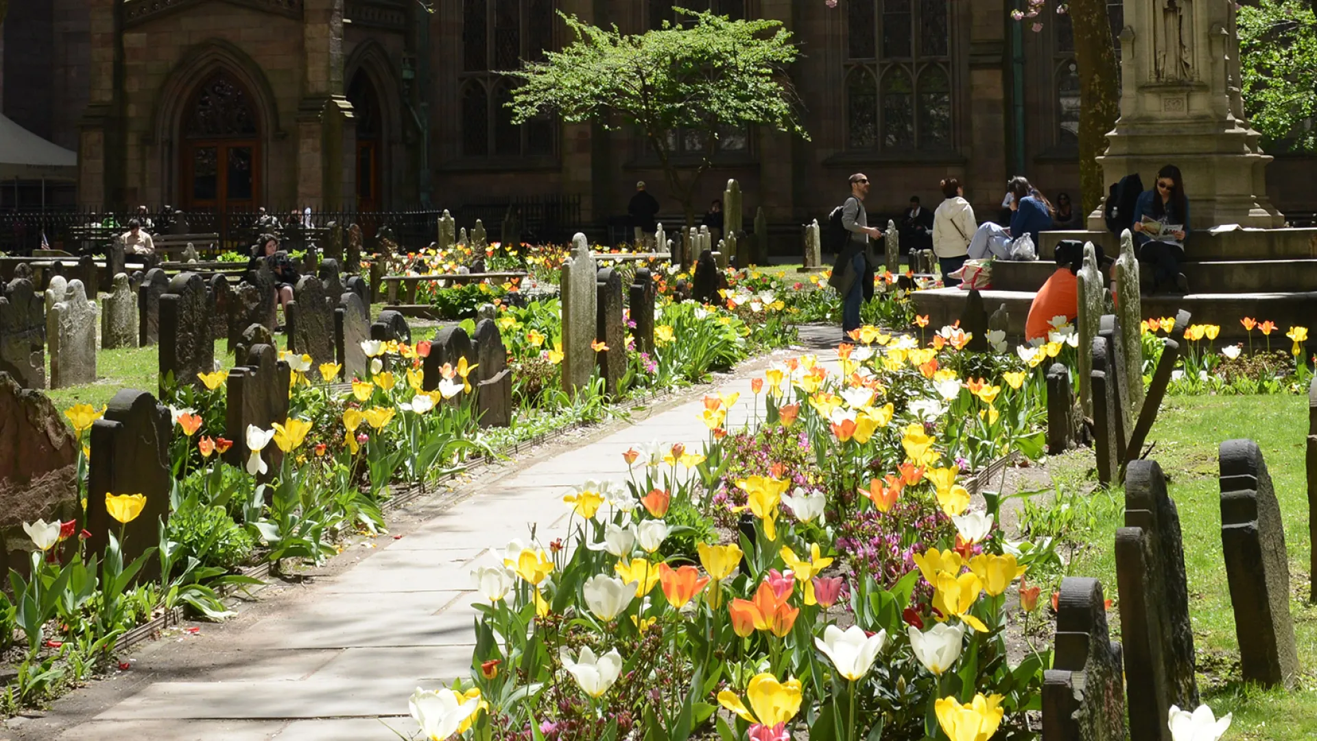 Trinity Churchyard in Spring