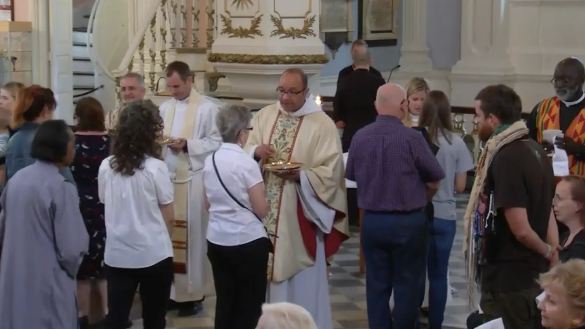 Father Phil at 15th anniversary of 9/11