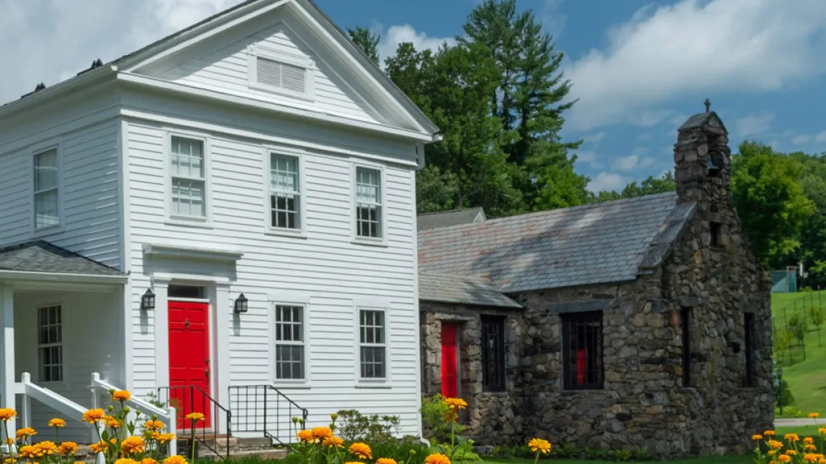 Trinity Retreat Center main house and chapel