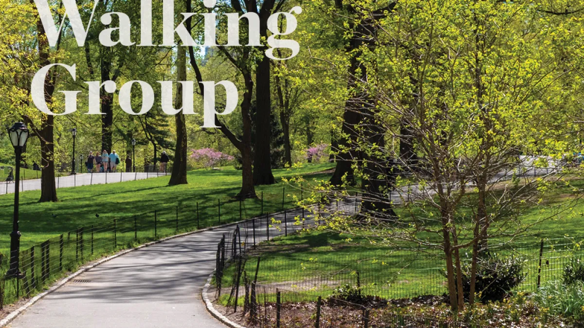 Trinity Walking Group photo of Central Park