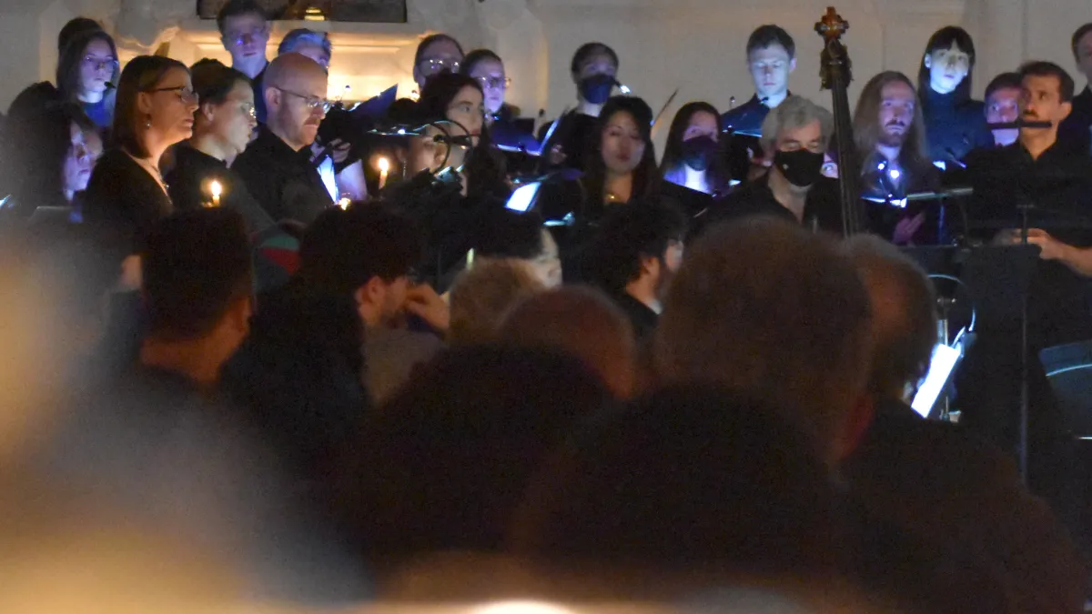 Downtown Voices Compline in St. Paul's Chapel