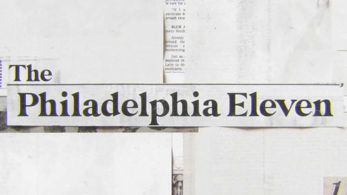 The Philadelphia Eleven film logo