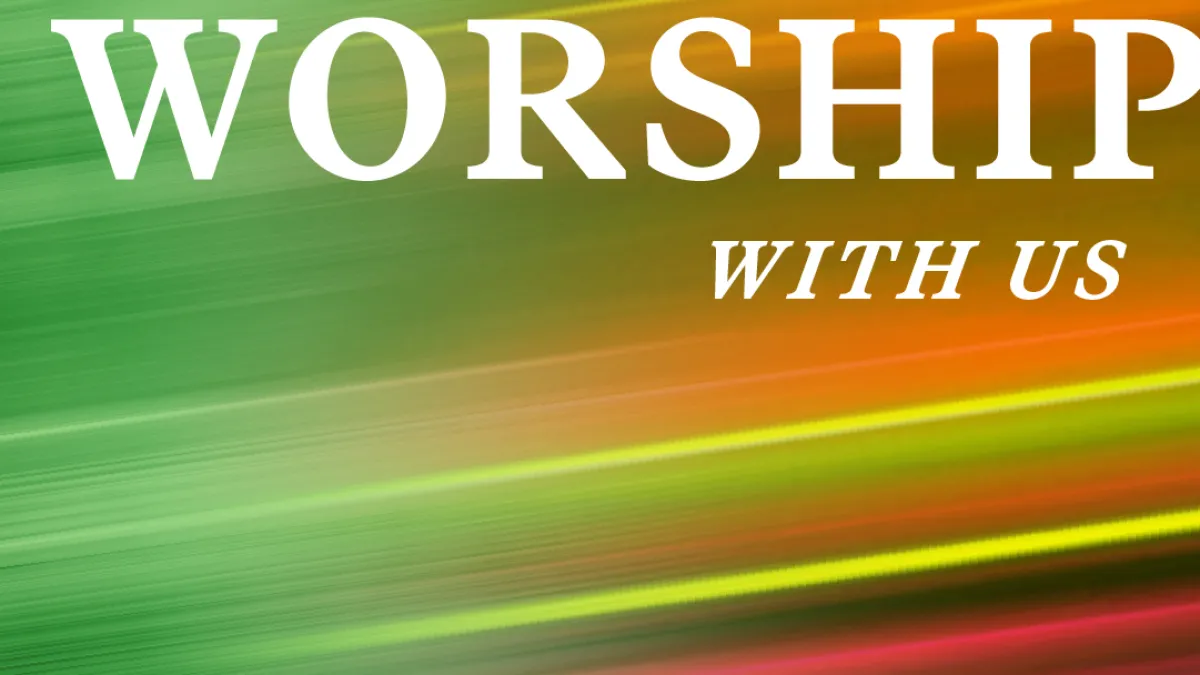 Worship with us
