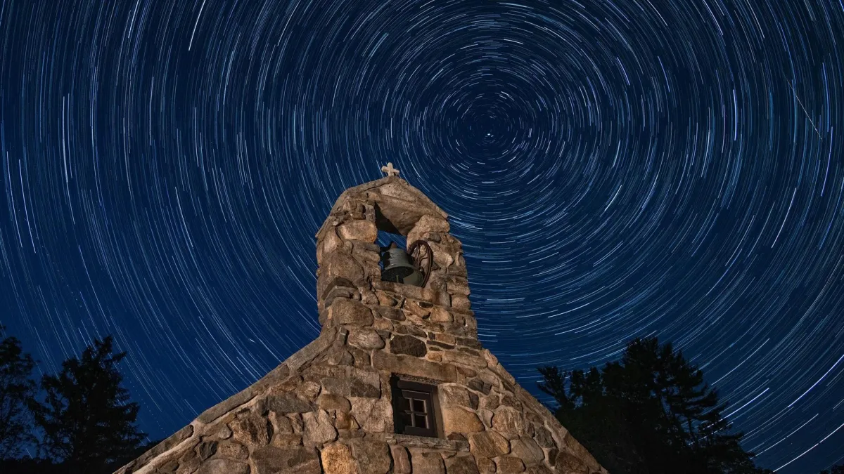 Stars in the night sky