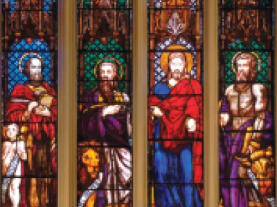 Pixellated Stained Glass