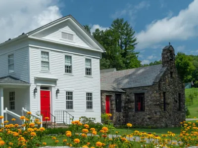 Trinity Retreat Center main house and chapel