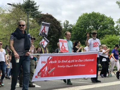 Trinity Church Wall Street team in 2019 Aids Walk New York