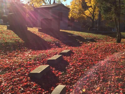 Trinity Cemetery in Autumn