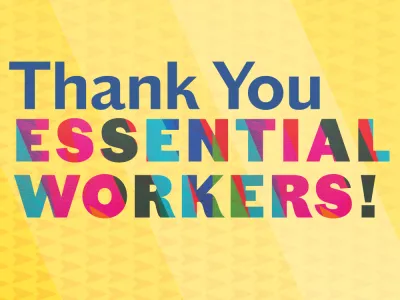 Thank you essential workers