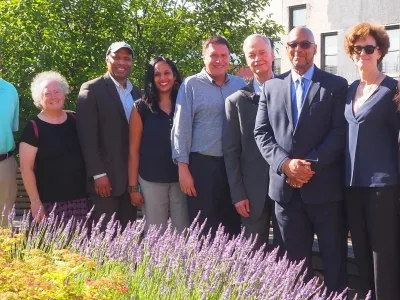 Members of Trinity's Philanthropies team and Vestry visit the Fortune Society, June 2019