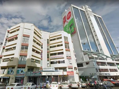 An exterior shot of Alpha House in Kisumu, Kenya.