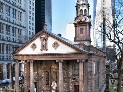 Exterior of St. Paul's Chapel