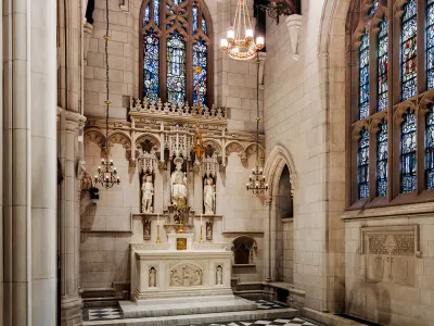 Interior of the Chapel of All Saints in Trinity Church