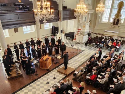 musicians at St. Paul's Chapel