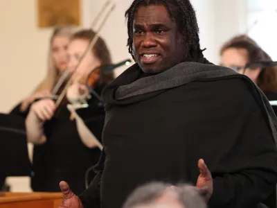 Soloist sings at Bach concert in St. Paul's Chapel