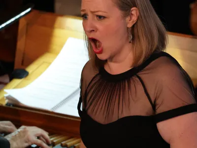 Bach at One soloist in St. Paul's Chapel