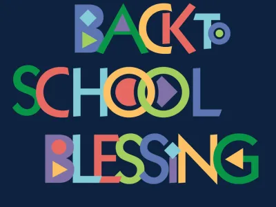 Back to School Blessing 