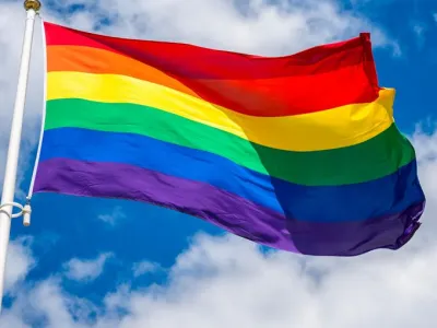 Rainbow pride flag