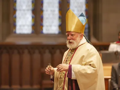 Bishop Andy Dietsche at Trinity on November 5, 2023.