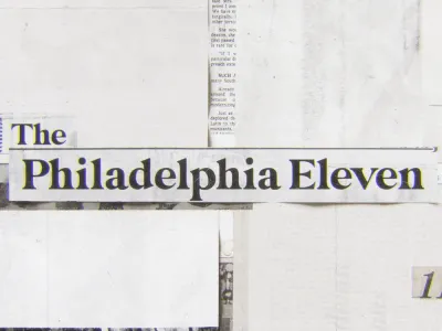 The Philadelphia Eleven film logo