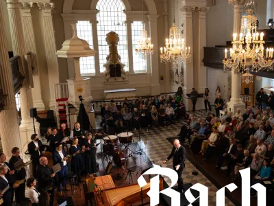 Bach at One concert at St. Paul's Chapel